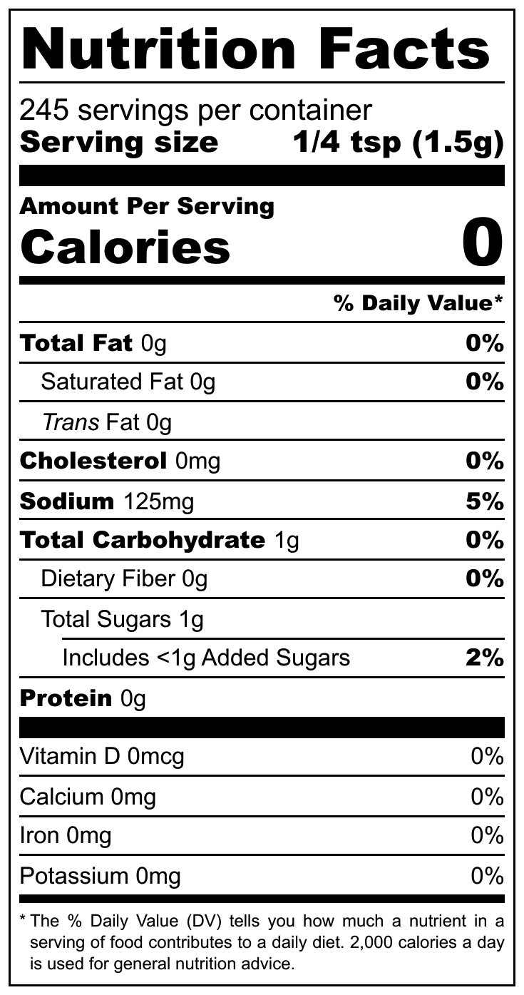 honey-bacon-bbq-rub-f6 HONEYBACONBOTTLE13OZ-NutritionLabel.png